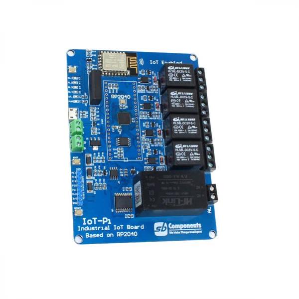 디바이스마트,MCU보드/전자키트 > 전원/신호/저장/응용 > 릴레이,SB Components,IoTPi 4 Channel [SKU24162],IoTPi 4채널 / RP2040,ESP8266 WIFI 모듈 기반  / 광커플러 EL357NC / 사용자가 고전압 전류를 조절 가능 / 릴레이