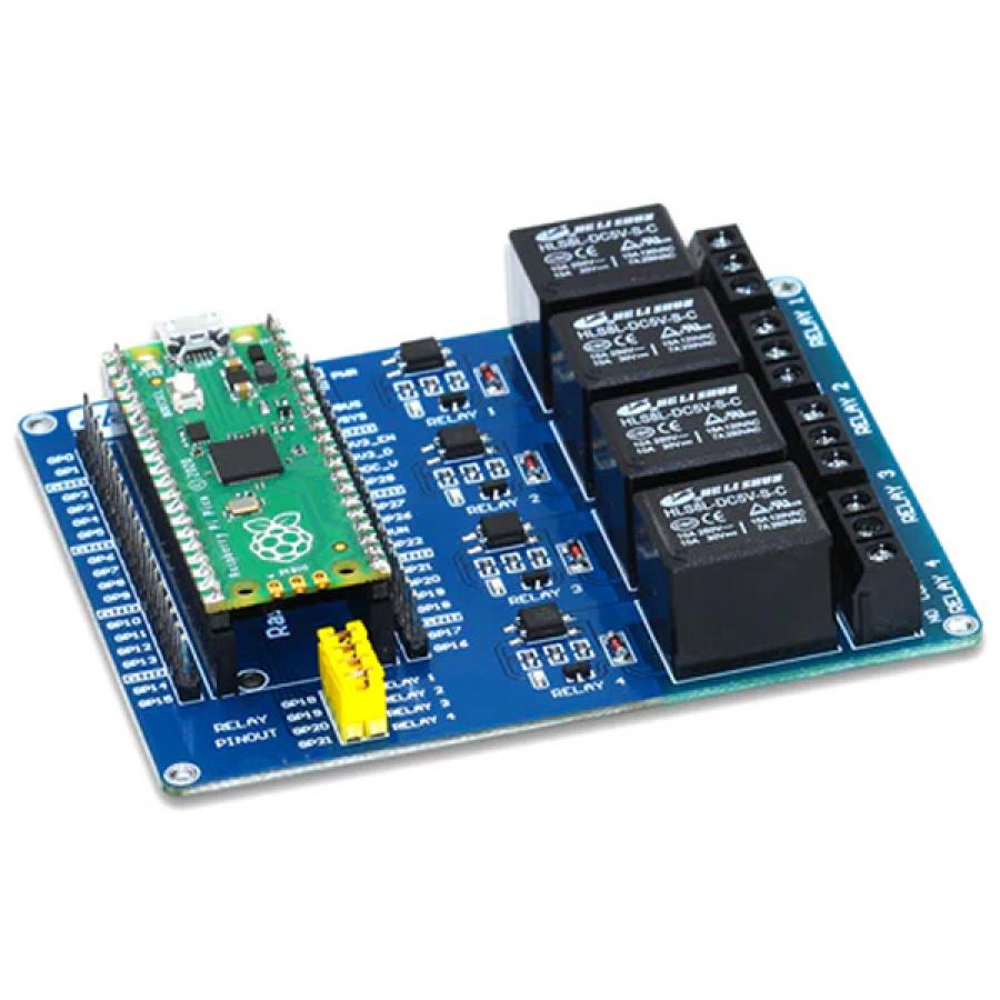 Raspberry Pi Pico Relay Board [SKU21178]