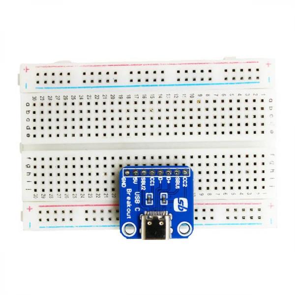 디바이스마트,MCU보드/전자키트 > 통신/네트워크 > USB관련,SB Components,USB Type-C Plug Breakout [SKU27330],USB Type-C 플러그 브레이크아웃 /  CC1/CC2, SBU1/SBU2, D+/-, 5V 및 GND와 같은 다양한 신호 및 전력선에 대한 액세스를 제공