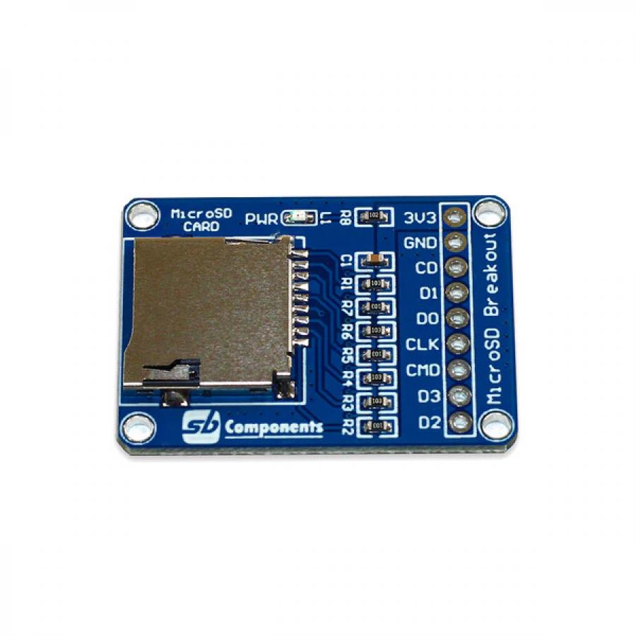 MicroSD Card Breakout [SKU22731] / 디바이스마트