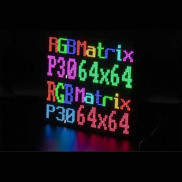 디바이스마트,MCU보드/전자키트 > 디스플레이 > 도트매트릭스,SEENGREAT,RGB LED 매트릭스 디스플레이 패널 3mm 피치 64x64 [220749],RGB LED 매트릭스 / 라즈베리파이, 아두이노, ESP32 / 3mm 패널 / 64x64