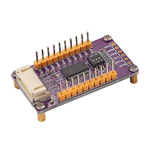 디바이스마트,MCU보드/전자키트 > 전원/신호/저장/응용 > 인터페이스/먹서,SEENGREAT,MCP23017 IO HAT I2C 인터페이스 [220725],MCP23017 IO 확장 보드 / I2C / 16개의 I/O 포트 / 라즈베리파이/제로/제로W/제로WH/아두이노/파이썬 / 3.3V ~ 5V