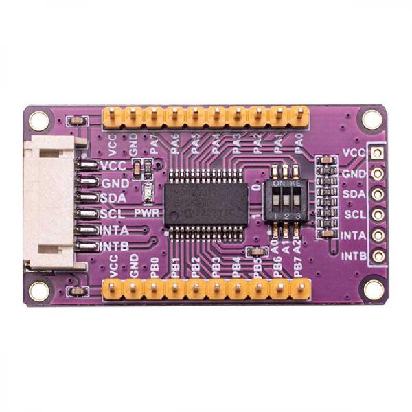 디바이스마트,MCU보드/전자키트 > 전원/신호/저장/응용 > 인터페이스/먹서,SEENGREAT,MCP23017 IO HAT I2C 인터페이스 [220725],MCP23017 IO 확장 보드 / I2C / 16개의 I/O 포트 / 라즈베리파이/제로/제로W/제로WH/아두이노/파이썬 / 3.3V ~ 5V