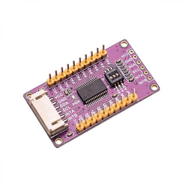 디바이스마트,MCU보드/전자키트 > 전원/신호/저장/응용 > 인터페이스/먹서,SEENGREAT,MCP23017 IO HAT I2C 인터페이스 [220725],MCP23017 IO 확장 보드 / I2C / 16개의 I/O 포트 / 라즈베리파이/제로/제로W/제로WH/아두이노/파이썬 / 3.3V ~ 5V