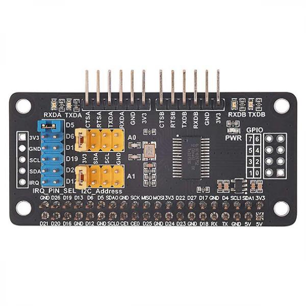 디바이스마트,MCU보드/전자키트 > 전원/신호/저장/응용 > 인터페이스/먹서,SEENGREAT,라즈베리파이용 직렬 확장 보드 SC16IS752 [220597],라즈베리파이용 직렬 확장보드 / SC16IS752 / 3.3V / I2C / 2개의 직렬 포트와 8개의 GPIO를 동시에 확장할 수 있습니다.