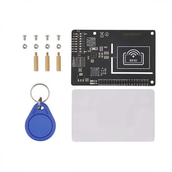 디바이스마트,MCU보드/전자키트 > 통신/네트워크 > RFID,SEENGREAT,RFID RF 미니 IC 카드 리더기 센서 모듈 [220797],RFID IC 카드 리더기 센서 모듈 / RC522 / 라즈베리파이4용 / I2C, SPI, UART / 저전력