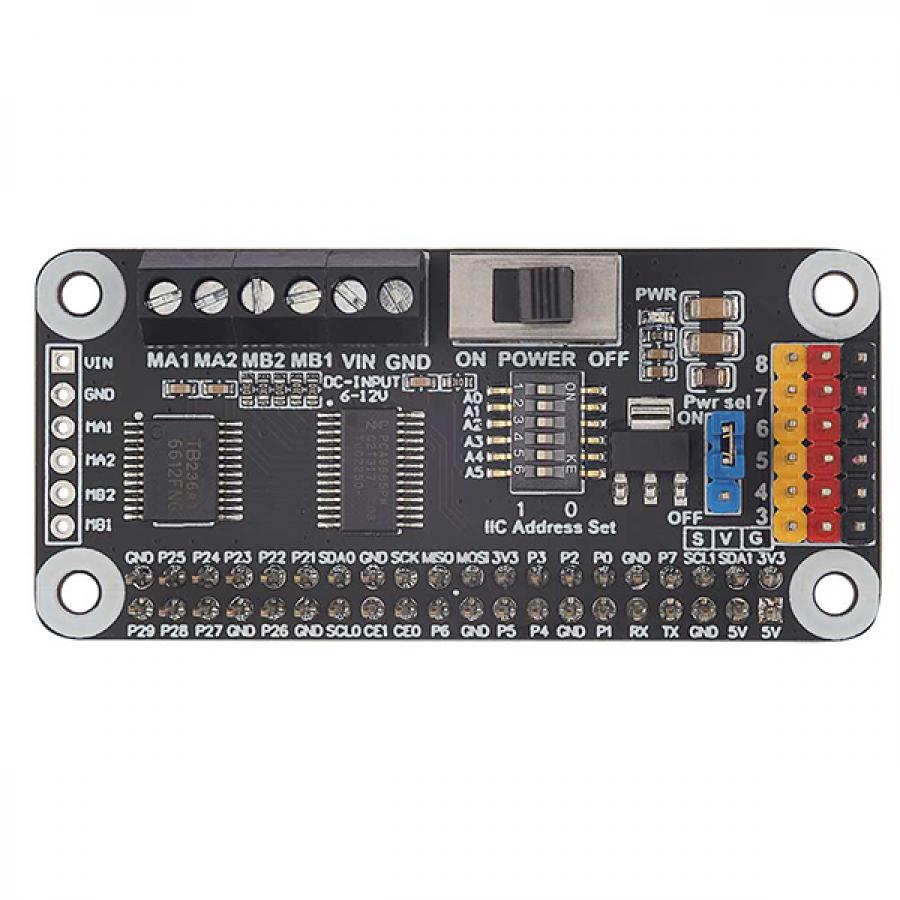 라즈베리파이 40핀 모터 서보 드라이버 [221897]
