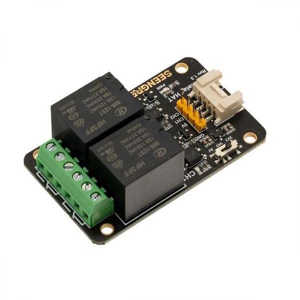 디바이스마트,MCU보드/전자키트 > 전원/신호/저장/응용 > 릴레이,SEENGREAT,라즈베리파이 2채널 릴레이 광커플러 HAT [220485],라즈베리파이 2채널 릴레이 확장보드 / 라즈베리파이, 아두이노 호환 / 3.3V / 광커플러 / LTV-357T-B-IN