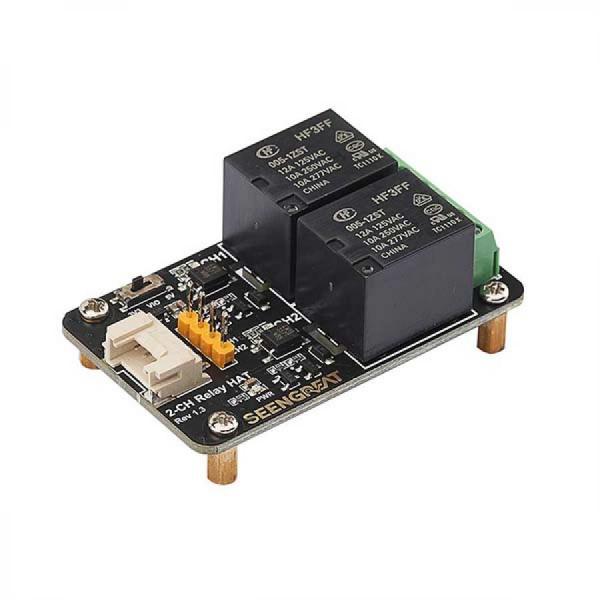 디바이스마트,MCU보드/전자키트 > 전원/신호/저장/응용 > 릴레이,SEENGREAT,라즈베리파이 2채널 릴레이 광커플러 HAT [220485],라즈베리파이 2채널 릴레이 확장보드 / 라즈베리파이, 아두이노 호환 / 3.3V / 광커플러 / LTV-357T-B-IN