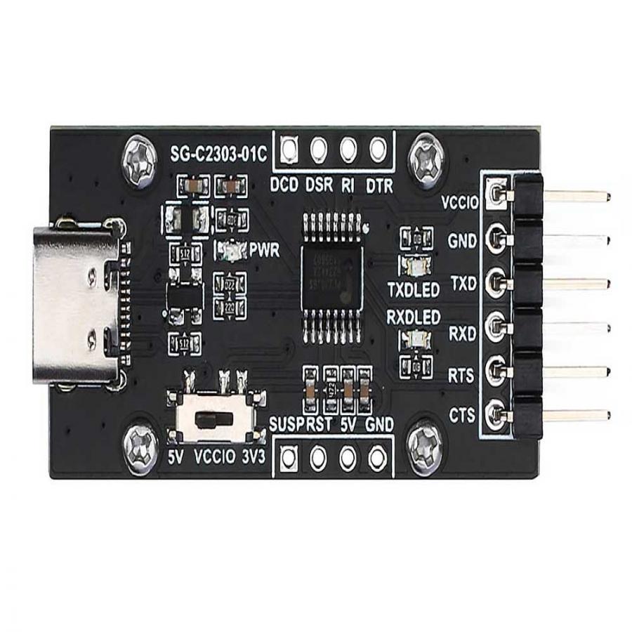 USB To UART TTL Bridge Board Controller PL2303 Type-C Connector [218267]