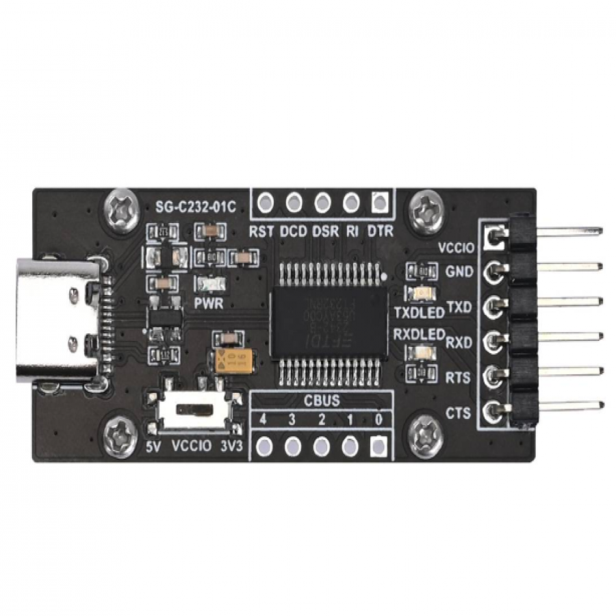 USB-UART 브리지 보드 FT232 C타입 [217094]