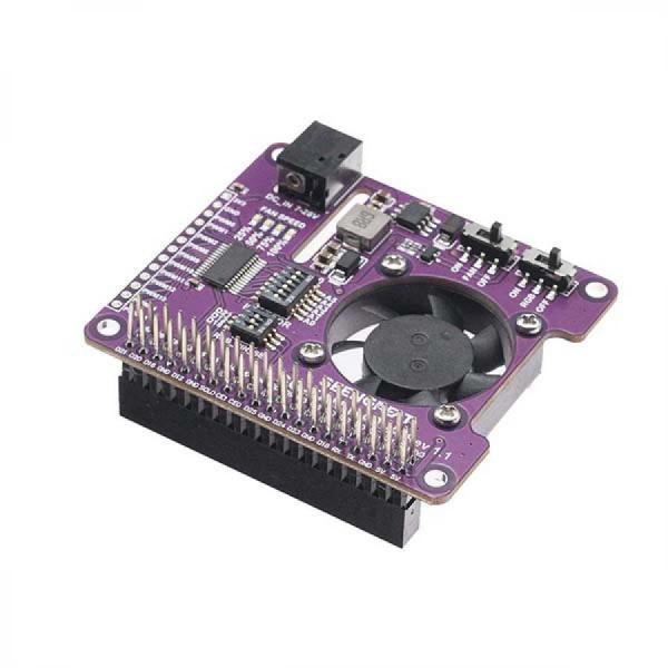 디바이스마트,오픈소스/코딩교육 > 라즈베리파이 > 라즈베리파이 확장보드/HAT,SEENGREAT,라즈베리파이 쿨링팬 HAT I2C 속도 제어 PCA9685 PWM [214748],라즈베리파이 냉각펜 확장보드 / I2C / PCA9685 PWM 출력 / 5V