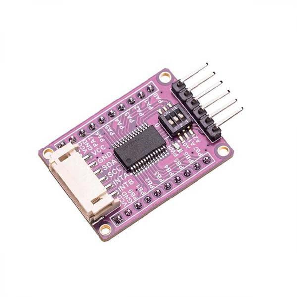 디바이스마트,MCU보드/전자키트 > 전원/신호/저장/응용 > 인터페이스/먹서,SEENGREAT,MCP23017 IO 확장 보드 I2C 인터페이스 [226702],16개의 I/O 포트 확장 / 라즈베리파이, 아두이노, STM32 지원 / 3.3V / SG-IO-E017-A