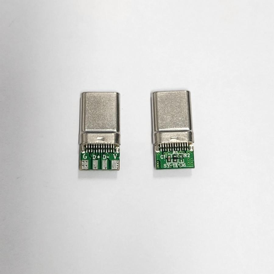 C타입(수) 4포인트 9mm PCB 보드 [TSC-TC002]