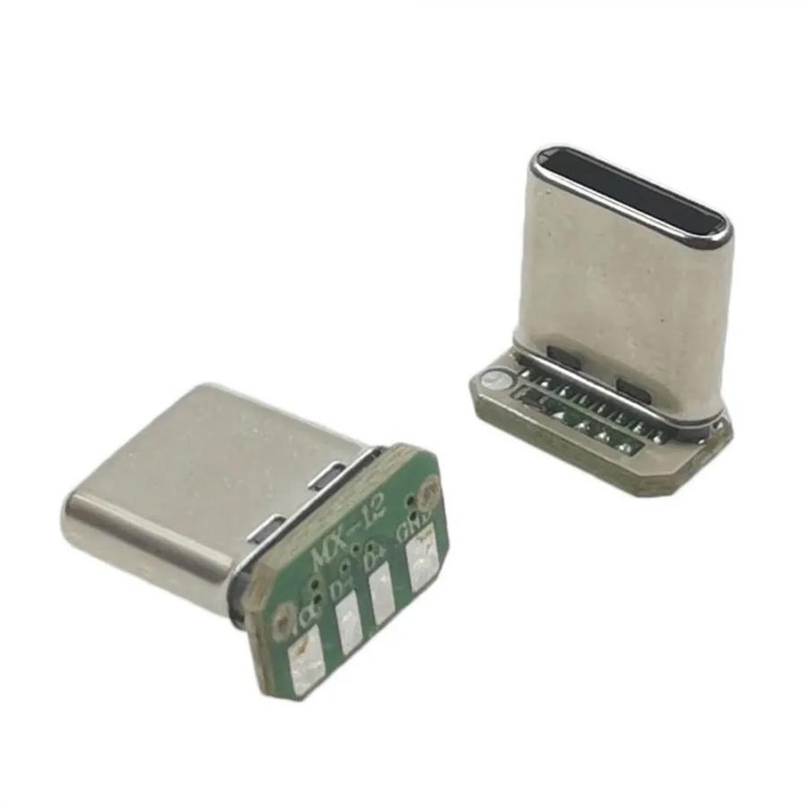 USB3.1 C타입(수) 4포인트 9.5mm 수직 PCB 보드 [TSC-TC003]