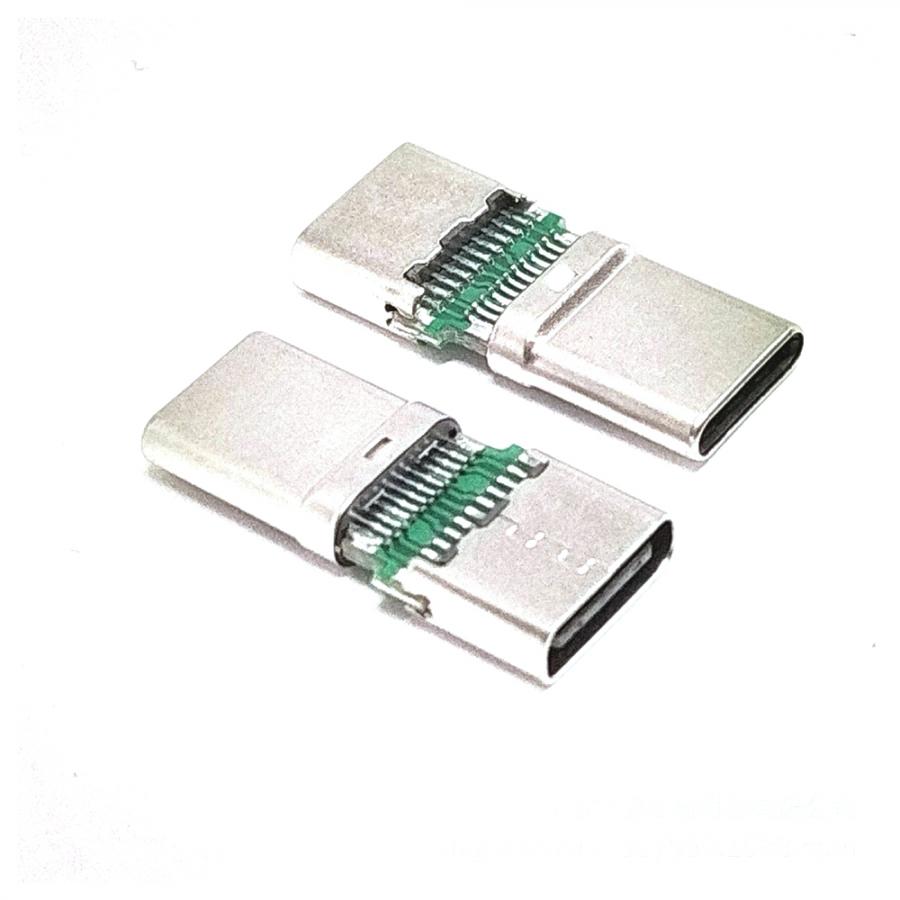 C타입 암수 2in1 25.6mm PCB 보드 [TSC-TC004]
