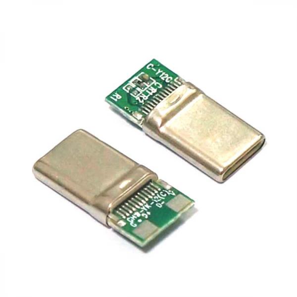 디바이스마트,커넥터/PCB > I/O 커넥터 > USB/IEEE 커넥터 > USB-C 타입 커넥터,SMG,C타입2.0(수) 스트레치 충전 PCB 커넥터 보드 [TSC-TC015],C타입 PCB 보드 / 2.0 C타입 / 수 / 스트레치타입