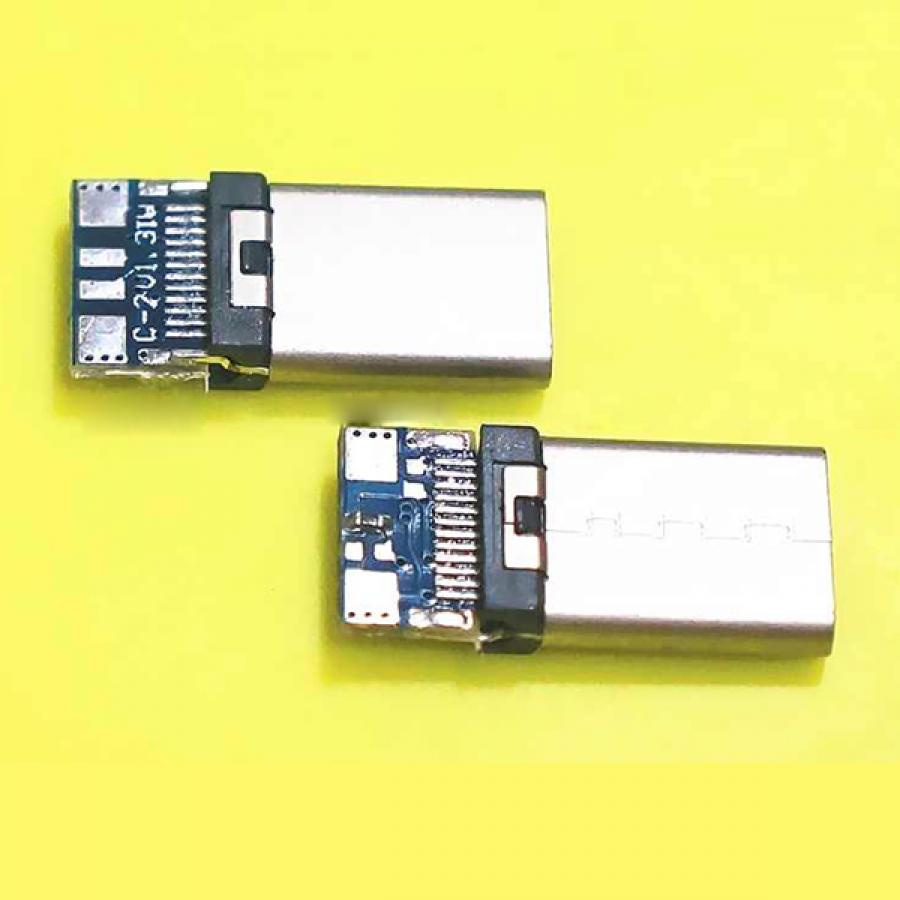 C타입2.0(수) 확장 PCB 커넥터 보드 [TSC-TC016]