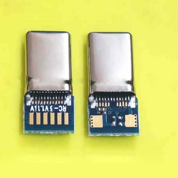 디바이스마트,커넥터/PCB > I/O 커넥터 > USB/IEEE 커넥터 > USB-C 타입 커넥터,SMG,C타입(수) 56K+10NF3.0 버전 6포인트 PCB 보드 [TSC-TC017],C타입 PCB 보드 / 3.0 c타입 / 6포인트 / 수 / 56k+10nF