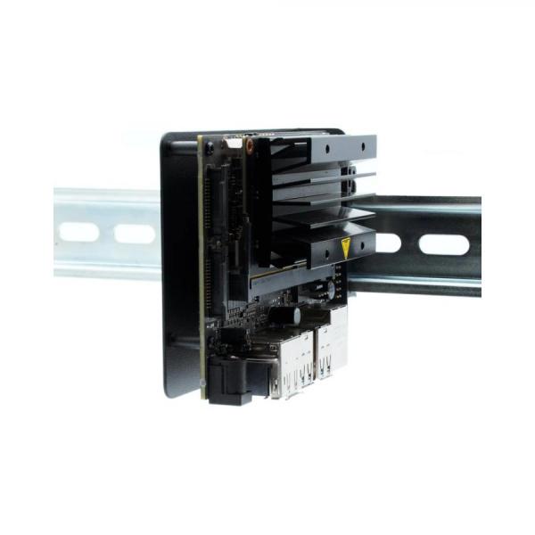 디바이스마트,MCU보드/전자키트 > 인공지능/임베디드/산업용 > 인공지능/머신러닝 > 인공지능 확장보드/액세서리,KKSB,KKSB DIN Rail Clip Bracket for NVIDIA Jetson Nano, Orin, XAVIER NX,젯슨나노, 젯슨 오린나노, 젯슨 자비에 호환 DIN레일 브라킷