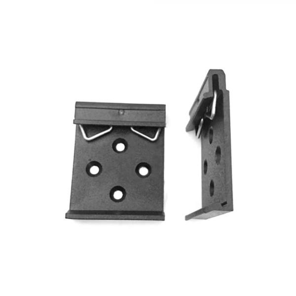 디바이스마트,MCU보드/전자키트 > 인공지능/임베디드/산업용 > 인공지능/머신러닝 > 인공지능 확장보드/액세서리,KKSB,KKSB DIN Rail Clip with Screws,Jetson, Tinker board, BeagleBone, Arduino uno 호환 DIN 레일 브라킷 / 35mm Top Hat 레일과 호환 / 나사 4개 제공 / 알루미늄