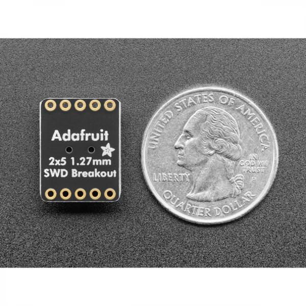 디바이스마트,MCU보드/전자키트 > 개발용 장비 > ARM용 개발장비,,SWD (2x5 1.27mm) Cable Breakout Board [ada-2743],ARM 개발용 장비 / JTAGulator, STLink 또는 SEGGER J-Link와 같은 제품을 함께 사용하는데 유용