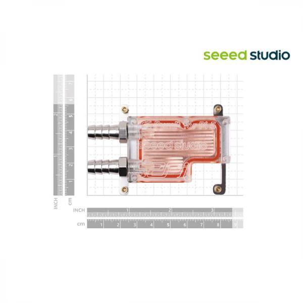 디바이스마트,오픈소스/코딩교육 > 라즈베리파이 > 라즈베리파이 확장보드/HAT,Seeedstudio,Water Cooling Radiator for Raspberry Pi 5 [114070261],라즈베리파이5용 수냉식 쿨러 / RGB