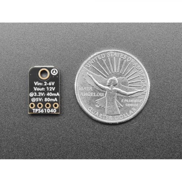 디바이스마트,MCU보드/전자키트 > 전원/신호/저장/응용 > 레벨컨버터/전압관리,Adafruit,Adafruit 12V Bias Voltage Boost Converter - TPS61040 [ada-5644],바이어스 전압 부스트 컨버터 / 미니 부스터 TI TPS61040 / 입력 3V에서 12V 생성