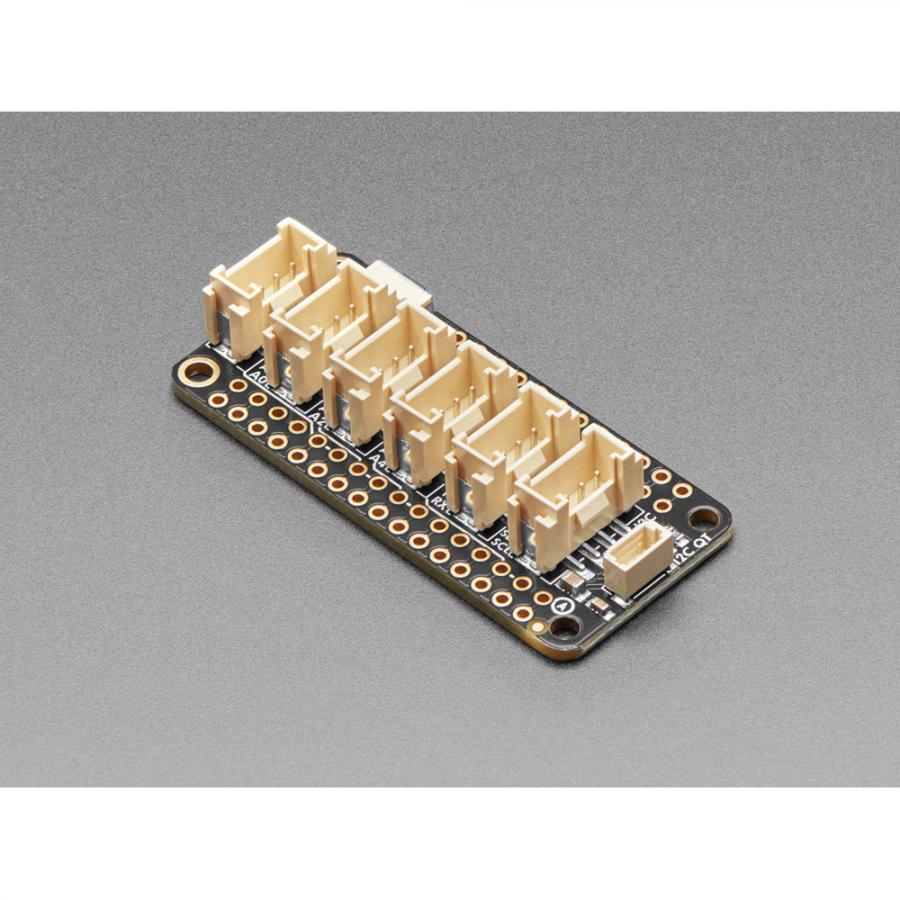 Adafruit Grove and Stemma QT FeatherWing for all Feathers [ada-5862]