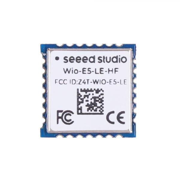 디바이스마트,MCU보드/전자키트 > 통신/네트워크 > RF/LoRa,Seeedstudio,Wio-E5-LE LoRaWAN 무선 모듈(테이프 릴) [114993121],초저전력 소비: 전송 모드에서 26mA / 초소형 크기: 12mm * 12mm * 2.5mm 28핀 SMT / 고성능: 14dBm @868/915MHz / 125KHz BW의 SF12에 대해 -136.5dBm 감도 / 장거리 사용: 158dB 링크 예산