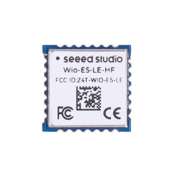 디바이스마트,MCU보드/전자키트 > 통신/네트워크 > RF/LoRa,Seeedstudio,Wio-E5-LE LoRaWAN 무선 모듈(Bulk) [114993120],초저전력 소비: 전송 모드에서 26mA / 초소형 크기: 12mm * 12mm * 2.5mm 28핀 SMT / 고성능: 14dBm @868/915MHz / 125KHz BW의 SF12에 대해 -136.5dBm 감도 / 장거리 사용: 158dB 링크 예산