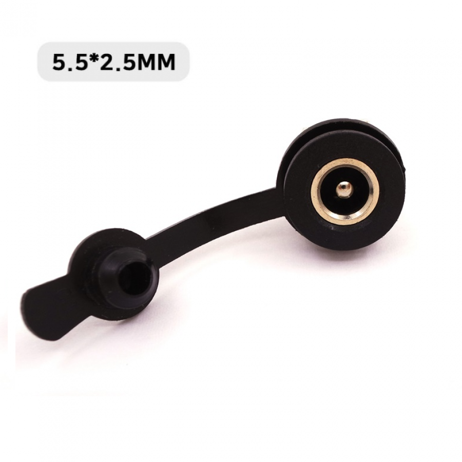 DC단자 5.5-2.5 플라스틱 쉘 방수캡 포함