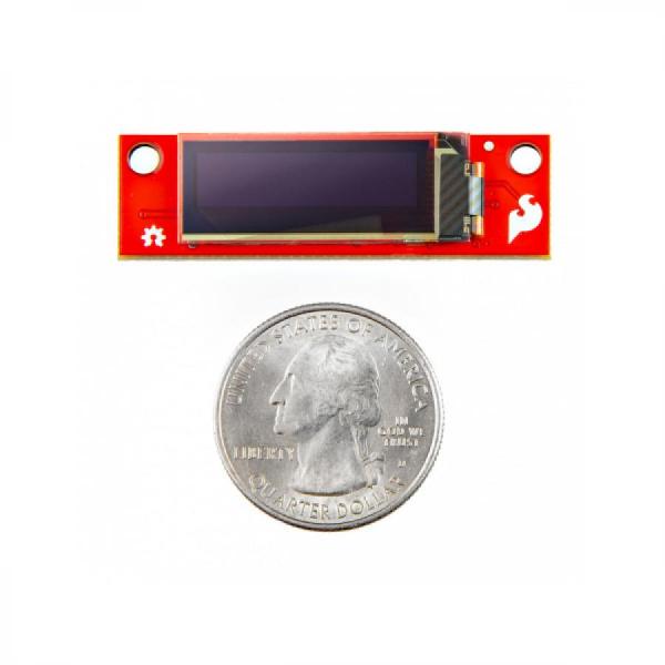 디바이스마트,MCU보드/전자키트 > 디스플레이 > LCD/OLED,SparkFun,SparkFun Qwiic OLED Display [LCD-24606],0.91인치, 128x32픽셀 / 최대 4줄의 텍스트 표시 / 백라이트 레이어가 없어 전력소비가 적으며 대비가 높음 / 작동 전압 : 3.3V
