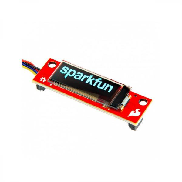 디바이스마트,MCU보드/전자키트 > 디스플레이 > LCD/OLED,SparkFun,SparkFun Qwiic OLED Display [LCD-24606],0.91인치, 128x32픽셀 / 최대 4줄의 텍스트 표시 / 백라이트 레이어가 없어 전력소비가 적으며 대비가 높음 / 작동 전압 : 3.3V