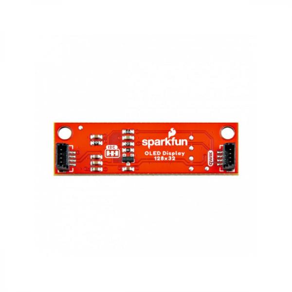 디바이스마트,MCU보드/전자키트 > 디스플레이 > LCD/OLED,SparkFun,SparkFun Qwiic OLED Display [LCD-24606],0.91인치, 128x32픽셀 / 최대 4줄의 텍스트 표시 / 백라이트 레이어가 없어 전력소비가 적으며 대비가 높음 / 작동 전압 : 3.3V