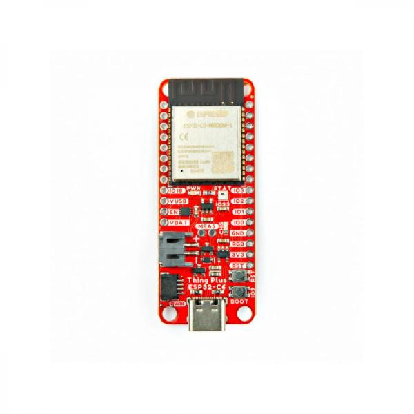 디바이스마트,MCU보드/전자키트 > 통신/네트워크 > 와이파이,SparkFun,SparkFun Thing Plus - ESP32-C6 [DEV-22924],무선 창작물 강화 / RISC-V 단일 코어 프로세서 / 강력한 ESP32-C6 WROOM-1-N16 모듈 탑재
