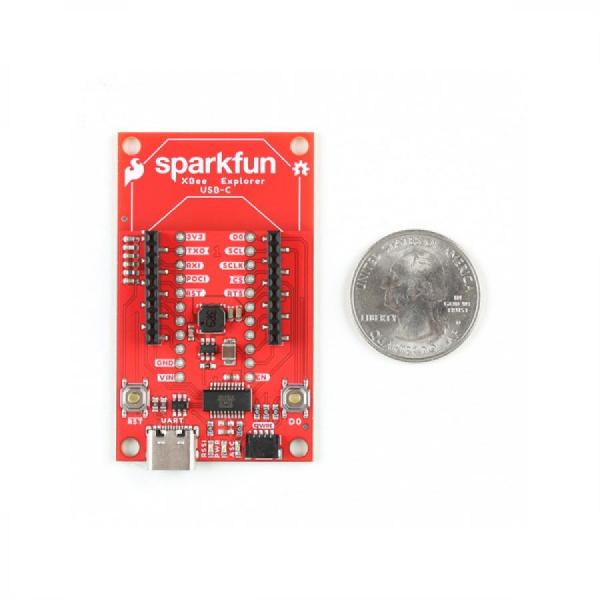 디바이스마트,MCU보드/전자키트 > 통신/네트워크 > 지그비,SparkFun,SparkFun Digi XBee Explorer USB-C [WRL-22043],쉬운 프로토타입 제작과 개발 / 원격 모니터링을 위한 센서 네트워크 구축 / pc에서 무선으로 장치 제어