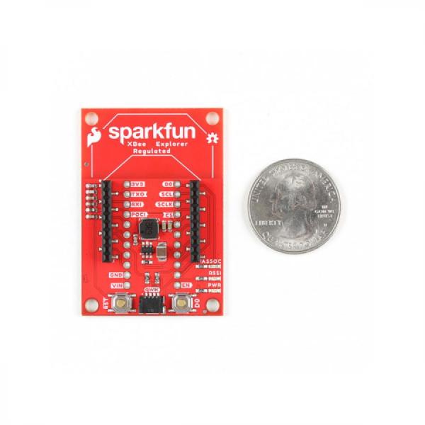 디바이스마트,MCU보드/전자키트 > 통신/네트워크 > 지그비,SparkFun,SparkFun Digi XBee Explorer Regulated [WRL-22032],전원은 PTH 헤더를 통해 제공 하며 보드는 전원 조절 기능을 유지 / USB-C 연결을 우회하여 필요한 모든 XBee 기능을 하나로 통합