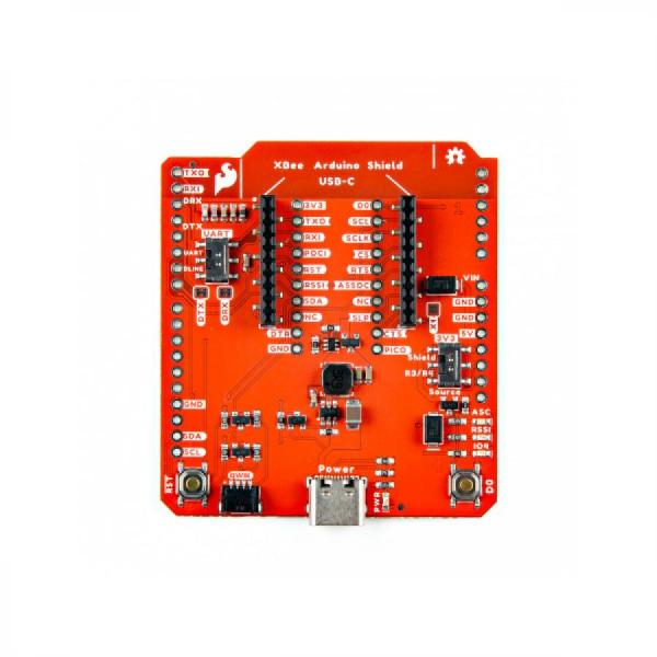 디바이스마트,MCU보드/전자키트 > 통신/네트워크 > 지그비,SparkFun,SparkFun Digi XBee Arduino Shield - USB-C (Qwiic) [WRL-22131],Arduino와 통합 / XBee 모듈의 기능을 세분화 / 셀룰러 네트워크 및 GNSS에 연결