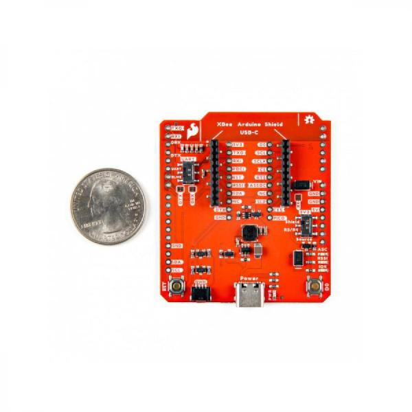 디바이스마트,MCU보드/전자키트 > 통신/네트워크 > 지그비,SparkFun,SparkFun Digi XBee Arduino Shield - USB-C (Qwiic) [WRL-22131],Arduino와 통합 / XBee 모듈의 기능을 세분화 / 셀룰러 네트워크 및 GNSS에 연결