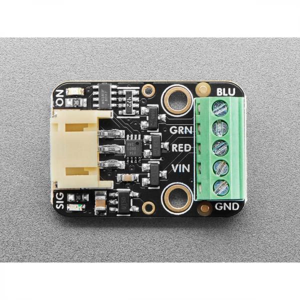 디바이스마트,MCU보드/전자키트 > 버튼/스위치/제어/RTC > 모터/모터컨트롤,Adafruit,Adafruit NeoRGB Stemma - NeoPixel to RGB PWM LEDs and Strips - STEMMA JST PH 2mm [ada-5888],네오픽셀을 RGB 스트립에 연결시켜주는 PWM  STEMMA 모듈 / JST PH 커넥터 / NeoPixel