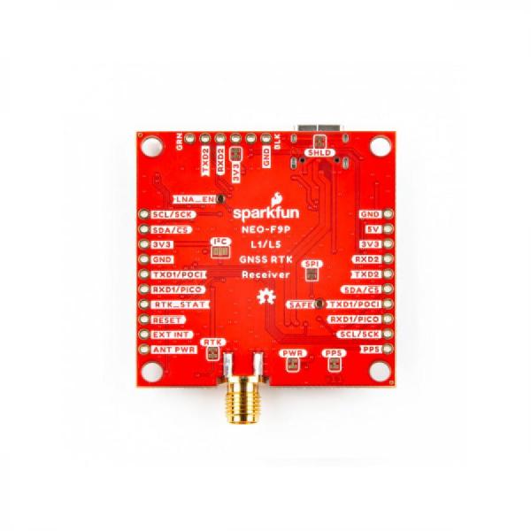 디바이스마트,MCU보드/전자키트 > 통신/네트워크 > GNSS/GPS > 정밀/고성능 GPS 모듈,SparkFun,SparkFun GNSS-RTK L1/L5 Breakout - NEO-F9P (Qwiic) [GPS-23288],고정밀 GNSS 보드 / 강력한 184채널 / 측량 모드를 갖추고 있어 모듈이 기지국이 되어 RTCM 3.x 보정 데이터를 생성