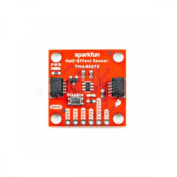 디바이스마트,MCU보드/전자키트 > 센서모듈 > 마그네틱/홀/리드/엔코더 > 엔코더/회전/홀센서,SparkFun,SparkFun Linear 3D Hall-Effect Sensor - TMAG5273 (Qwiic) [SEN-23880],자기장의 존재, 강도 및 방향을 3차원으로 감지할 수 있는 저전력, 고정밀 센서 / 활성모드에서 2.3mA에 불과한 낮은 전력 소비율
