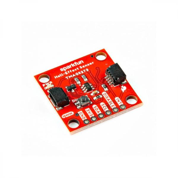 디바이스마트,MCU보드/전자키트 > 센서모듈 > 마그네틱/홀/리드/엔코더 > 엔코더/회전/홀센서,SparkFun,SparkFun Linear 3D Hall-Effect Sensor - TMAG5273 (Qwiic) [SEN-23880],자기장의 존재, 강도 및 방향을 3차원으로 감지할 수 있는 저전력, 고정밀 센서 / 활성모드에서 2.3mA에 불과한 낮은 전력 소비율