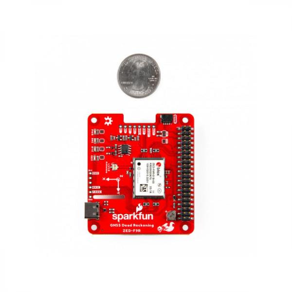 디바이스마트,MCU보드/전자키트 > 통신/네트워크 > GNSS/GPS > 정밀/고성능 GPS 모듈,SparkFun,SparkFun GPS-RTK Dead Reckoning pHAT for Raspberry Pi [GPS-21305],고정밀 센서 융합 GPS 보드 / u-blox의 ADR / 최대 탐색 속도: 최대 30Hz