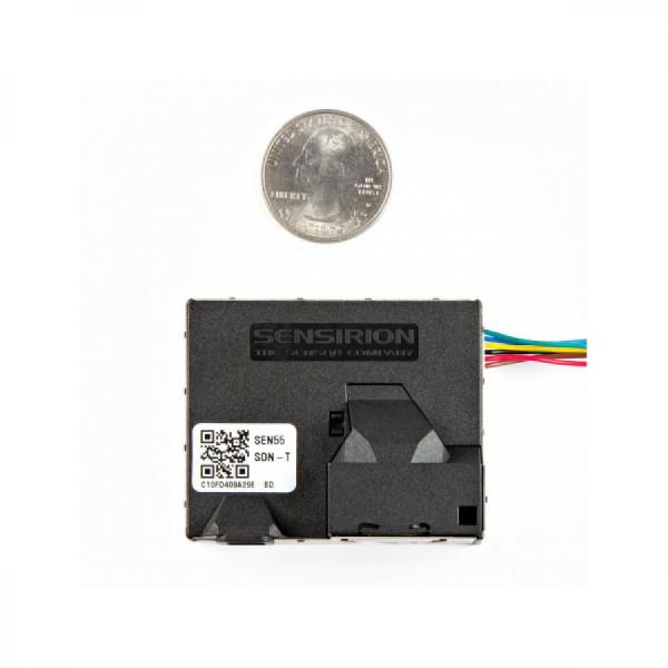 디바이스마트,MCU보드/전자키트 > 센서모듈 > 온도/습도 > 온습도겸용,SparkFun,Sensirion Particle, VOC, Humidity, and Temperature Sensor - SEN55 [SEN-23715],온습도 올인원 센서 솔루션 플랫폼 / 공기질 측정 데이터를 제공 / 공급 전압: 4.5V