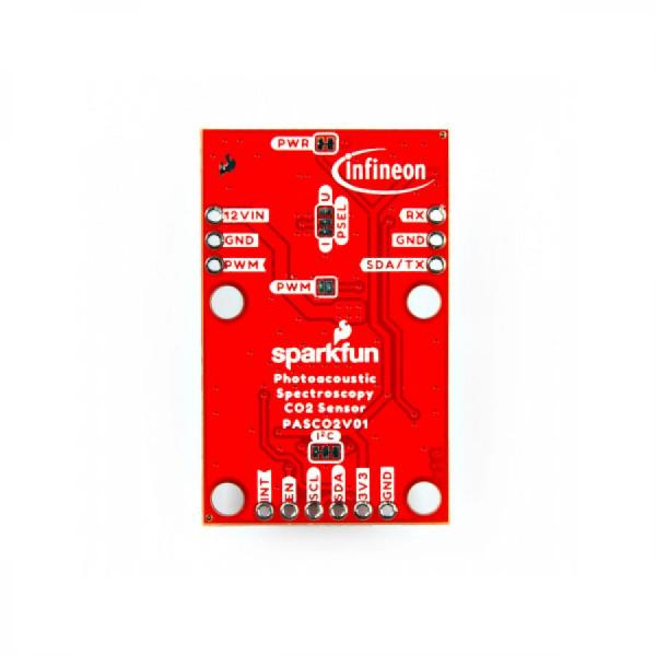 디바이스마트,MCU보드/전자키트 > 센서모듈 > 먼지/가스/연기/불꽃 > 가스/공기질/연기센서,SparkFun,SparkFun Photoacoustic Spectroscopy CO2 Sensor - PASCO2V01 (Qwiic) [SEN-22956],광음향 분광학 측정 시스템 / 통합 마이크로컨트롤러로 직접 PP 측정값 출력 / CO 2 측정 범위: 0-32,000ppm