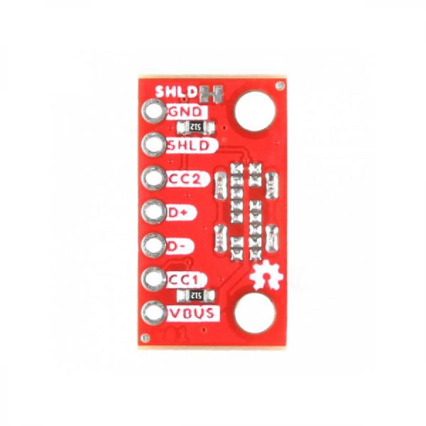 디바이스마트,MCU보드/전자키트 > 통신/네트워크 > USB관련,SparkFun,SparkFun USB-C Breakout - Vertical [BOB-23055],소형 SMD 패드를 납땜할 필요 없이 수직 USB-C 커넥터를 통합 할 수 있음 / 무게: 1.6g / 최대 3A의 전력 제공