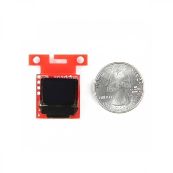 디바이스마트,LED/LCD > LCD 캐릭터/그래픽 > 그래픽 OLED,SparkFun,SparkFun Micro OLED Breakout (Qwiic) [LCD-22495],Micro OLED 디스플레이의 Qwiic 지원 버전 / 자체 Qwiic Connect 시스템을 사용 / 작동 전압: 3.3V / 작동 전류: 10mA(최대 20mA) / 화면 크기: 64x48픽셀