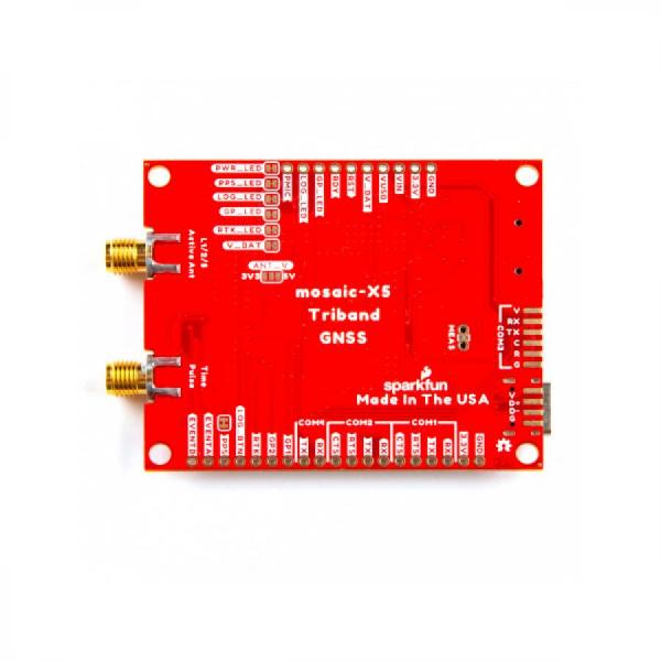 디바이스마트,MCU보드/전자키트 > 통신/네트워크 > GNSS/GPS > 정밀/고성능 GPS 모듈,SparkFun,SparkFun Triband GNSS RTK Breakout - mosaic-X5 [GPS-23088],높은 업데이트 속도로 센티미터 수준의 정밀도를 제공할 수 있는 GNSS 수신기 / USB-C 커넥터 / 전압 범위: 3.135~3.465V